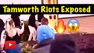 Tamworth Riots  Police And Asylum Seeker Accommodation Attacked [upl. by Arlene182]