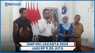 Tok UMP DKI Jakarta 2024 Jadi Rp 506 Juta Naik 36 Persen [upl. by Alexine764]