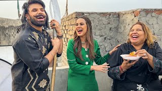 Maula Jatt on rooftop  Rahim Pardesi  Pardesi Squad [upl. by Aeslehs]