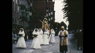 De Heilig Bloedprocessie tweede zondag van Hoogstraten in 1958 [upl. by Rowney560]