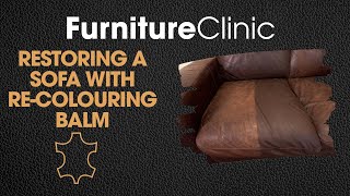 How to Restore A Sofa With ReColouring Balm [upl. by Lateh]