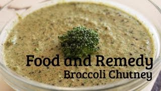 Broccoli chutney  South INdian chutney recipes [upl. by Nowell]