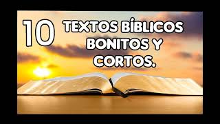 10 textos Bíblicos cortos y Bonitos [upl. by Anileuqcaj]