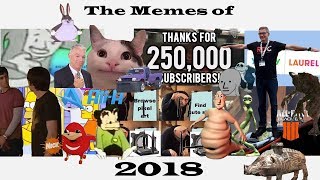 Every Single Meme of 2018 [upl. by Orfinger]