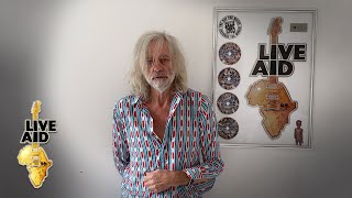 Bob Geldof  Introduction to Live Aid 35 [upl. by Malamut]