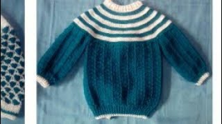 Tuto crochet brassière cardigan pour bébé au crochet de 612 mois partie 33 [upl. by Derril]