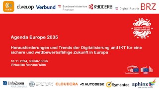 Agenda Europe 2035  18112024  virtuelle TopKonferenz für Digitalisierung und IKT [upl. by Henson]