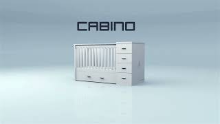 the Cabino Combi Crib Memphis SpaceSaving and Versatile [upl. by Rusell]