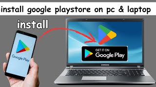 How to download apps from playstore in pcHow to download google play store [upl. by Winter]