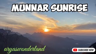 Munnar Sunrise  മൂന്നാർ [upl. by Akinyt]