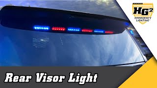 HG2 Emergency Lighting  Rear Visor Chevy Tahoe [upl. by Wernsman]