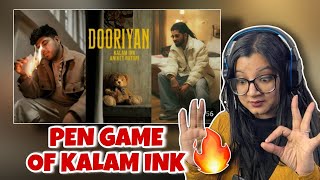 Dooriyaan  KALAM INK x Aniket Raturi  Prod by Aniket Raturi Official Music VideoREACTION VIDEO [upl. by Layton]