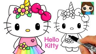 How To Draw Hello Kitty [upl. by Fry]