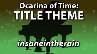 Title Theme  Legend of Zelda Ocarina of Time  Jazz Trio [upl. by Niabi867]