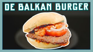 DE BALKAN BURGER PLJESKAVICA  EtenmetNick  How to [upl. by Geirk]