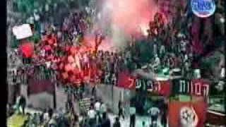 Hapoel haifa the red fans [upl. by Aihsiym]