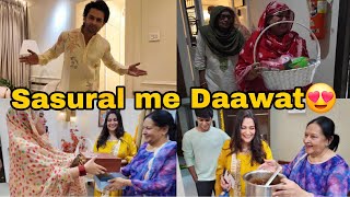 Sasural Me Diwali ki Daawat  Yaar ki Shaadi  Shoaib Ibrahim  vlog [upl. by Nylra]