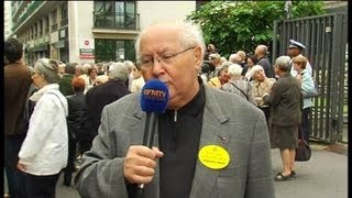 Serge Klarsfeld  quotle devoir de mémoire en France est fait dune façon remarquablequot [upl. by Aerdnaed]