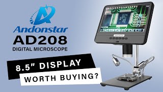 Andonstar AD208 Digital Microscope review [upl. by Wj]