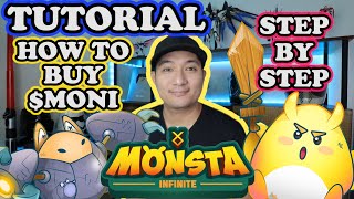 MONSTA INFINITE STEP BY STEP PROCESS HOW TO BUY MONI IN PUBLIC SALE PANCAKE SWAP NEXT Axie Infinity [upl. by Melamed]