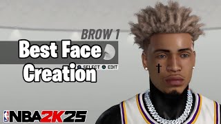 NEW BEST 2K25 FACE CREATION DRIPPY FACE LOOK COMP UPDATED NEXT GEN [upl. by Wager780]