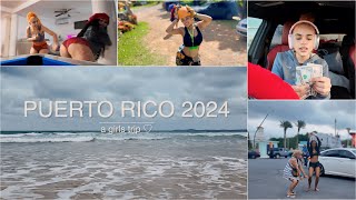 VLOG PUERTO RICO GIRLS TRIP 2024  more ♡ Vanessa Lynn [upl. by Elcarim872]