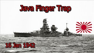 The Java Finger Trap  16 Jan 1942  War In The Pacific Macho v Heiden [upl. by Rapsag]