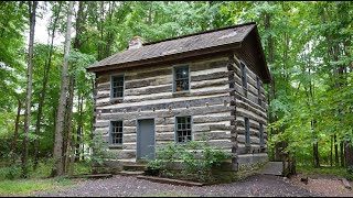 Ohios Finest Log House The Historic Ross Log House Symmes Township [upl. by Nogam]