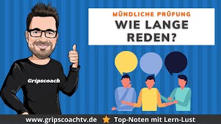 REDEZEIT ✅ Mündliche Prüfung Kaufmann Kauffrau für Büromanagement ⭐ GripsCoachTV [upl. by Casmey]