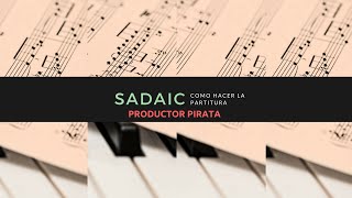 Como Realizar la Partitura Para Presentar en SADAIC [upl. by Lokin638]