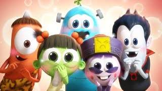 The New Spookiz Family  Spookiz  Season 4  Cartoons for Kids [upl. by Tessa]