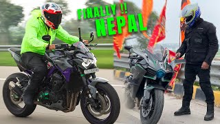 International Ride Shuru  INDIA to NEPAL 😍🎉 EP 01 [upl. by Docilla]