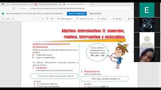 ADJETIVOS DETERMINATIVOS II NUMERALES RELATIVOS INTERROGATIVOS Y EXCLAMATIVOS [upl. by Earised398]