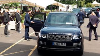 SEE HOW PRESIDENT UHURU ARRIVED AT THE GLOBAL EDUCATION SUMMIT IN LONDON UNITED KINGDOM [upl. by Roslyn358]