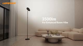 LED Torchiere Floor Lamps  Lighting Up Your Living Room  Lepower [upl. by Burkhart]