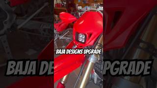 Honda CRF 250 RX upgraded with Baja Design light honda dirtbike crf250rx baja bajadesigns [upl. by Eiramit]