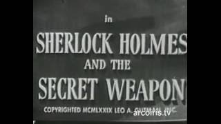 Sherlock Holmes e larma misteriosa 1943 Basil Rathbone [upl. by Gay265]