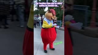 That time with Tweedle Dee amp Tweedle Dum… youtubeshorts disneylandparis EuroDisney [upl. by Delainey]