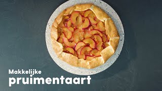 Makkelijk recept pruimentaart  Allerhande [upl. by Ravaj]