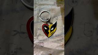 Deadpool amp Wolverine  pendant keychain unboxing  The souled store  Marvel Studios  ❤️💛  MCU [upl. by Suoiluj977]