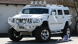 Hummer H2 Minotaurus Supercharger quotMONSTER TRUCKquot  1Ausfahrt [upl. by Ahasuerus444]