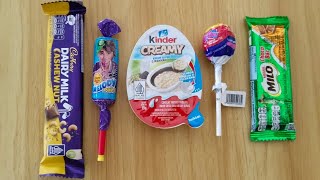 Satisfying video asmr lollipops candy unboxing video asmr and chocolate gummy candy [upl. by Afesoj229]