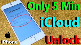 Unlock iCloud Only 5 Min Easy Step how to Unlock Activation Lock iCloud For iPhone 678X Done [upl. by Puduns]