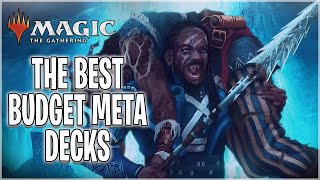 TOP 5 BEST BUDGET STANDARD META DECKS  COMPETITIVE amp FEWER RARES  MTG Arena [upl. by Hadias]