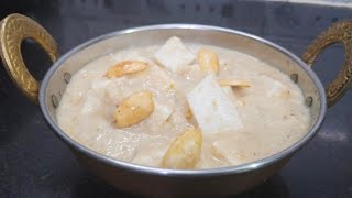 Badami Paneer Korma Paneer Korma RecipePaneer recipe for dinnerVegetarian Party dinner recipe [upl. by Unhsiv]