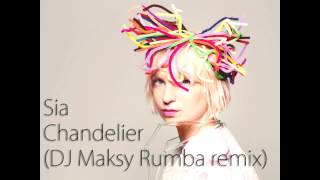 Sia  Chandelier DJ Maksy Rumba remix 24bpm [upl. by Annair]