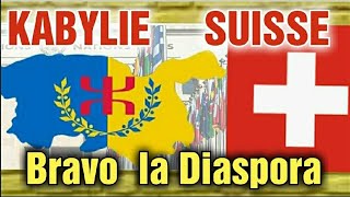 KABYLIE SUISSE BRAVO À LA DIASPORA KABYLE À GENÈVE [upl. by Enamrahs327]