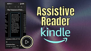 Listen to books read aloud on the Kindle app with quotAssistive Readerquot  Quick Accessibility Tips [upl. by Walls920]