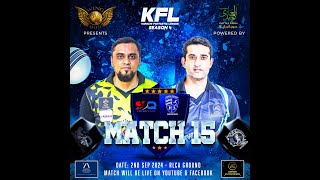 Live  Karachi Fantastic League  Season 4 Match 15  Abdul Wahab CC VS SQ Cricket Club  TNVisions [upl. by Dode]