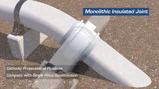 Pipeline Monolithic Insulated Joints Cathodic protection for Oil amp Gas  Water pipelines Sypris [upl. by Yngiram]